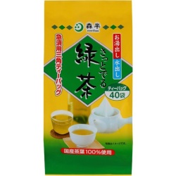 【お徳用ティーパック】　森半　さっとでる緑茶(4ｇ×40袋入)×12袋