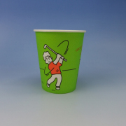 紙コップ　ゴルフエチケット