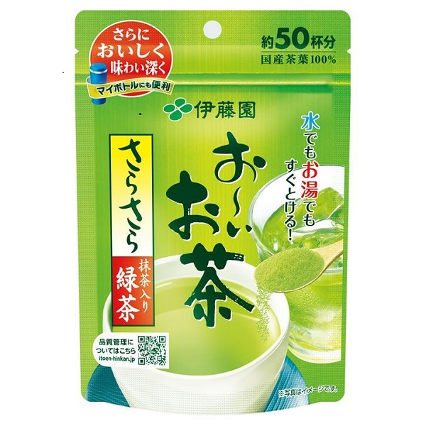 伊藤園　お～いお茶 さらさら抹茶入り緑茶　40g×30個
