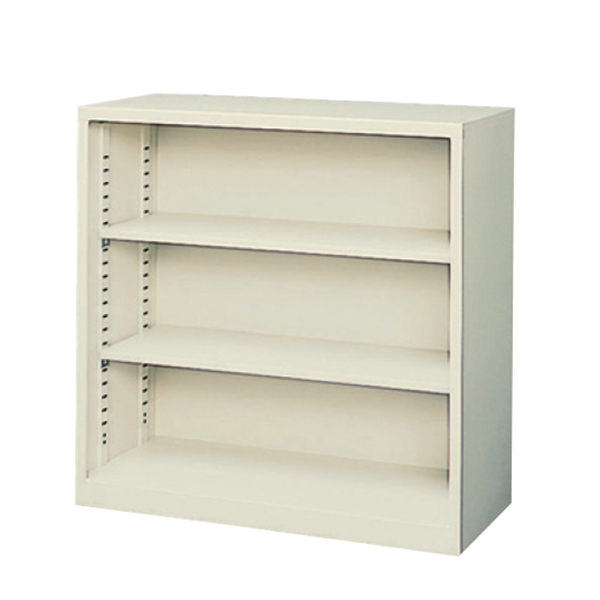 オープン書庫/G-33OP/幅880×奥行400×高さ880mm/ニューグレー/Gシリーズ/1034