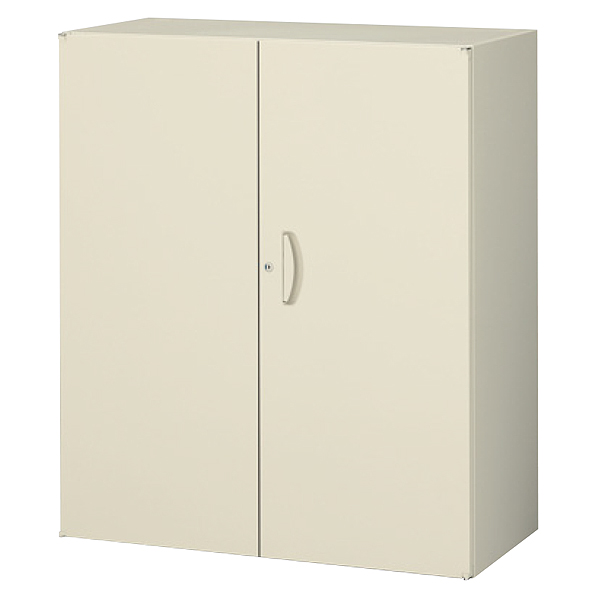 両開き書庫/上下兼用/内筒交換錠/RG45-10H/幅900×奥行450×高さ1050mm/ニューグレー/クウォールRGシリーズ/58806