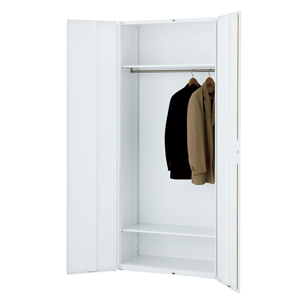 ロッカー/下置用/内筒交換錠/RW45-21L/幅900×奥行450×高さ2100/ホワイト/クウォールRWシリーズ/70014