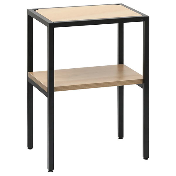 電話台/ワイドタイプ/中棚付き/ALT-0535TS-□/幅500×奥行350×高さ720mm/2色/ALetto/アレットシリーズ/270371