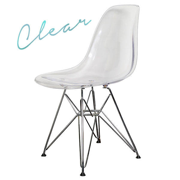 デザインシェルチェア GSC/スチール脚/BT-SH81101-CR/クリア/BT-SHシリーズ/369242