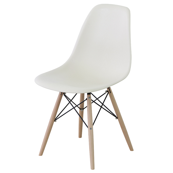 シェルチェア/CLM-794IV/アイボリー/80041