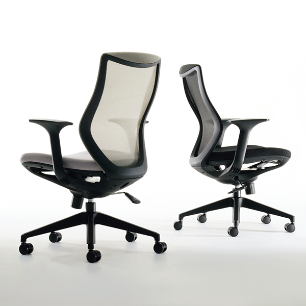 メッシュチェア/肘付/CS01B-□/2色/1002111