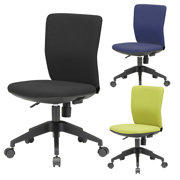 ビジネスチェアFST55/ファブリック/肘無し/FI-FST55-□/3色/FST55シリーズ/607625