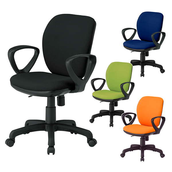 ビジネスチェアFST77/ミドルバック/肘付/FI-FST77-A-□/4色/632105