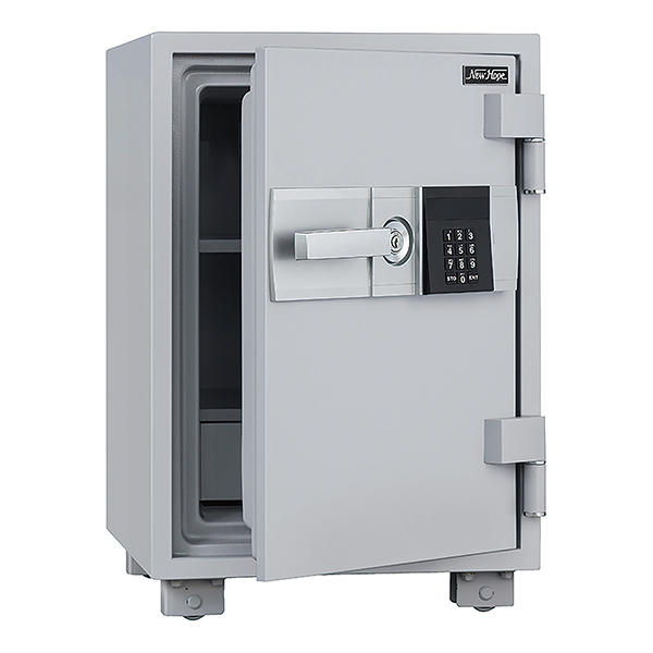 耐火金庫/テンキータイプ/耐火1時間/A4用紙収納可能/49リットル/FRCF-100E/幅452×奥行525×高さ675mm/グレー/FRCFシリーズ/1001824