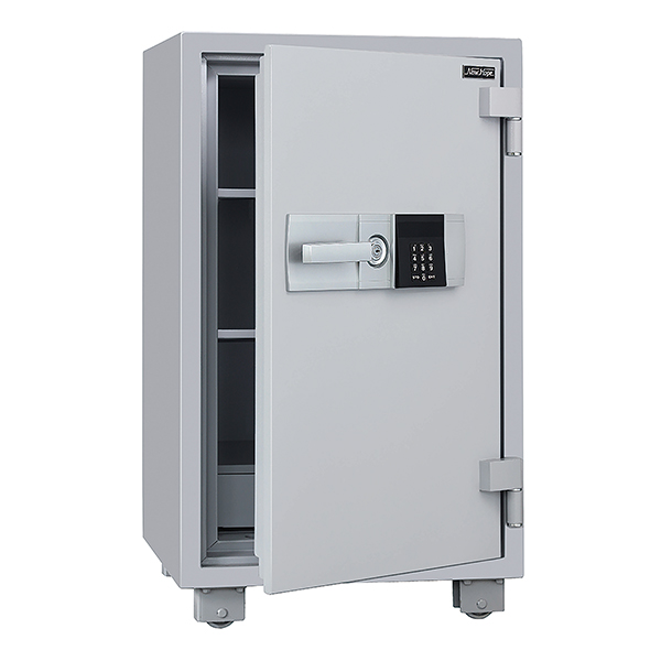 耐火金庫/テンキータイプ/耐火90分/A4用紙収納可能/115リットル/FRCF-200E/幅580×奥行561×高さ1000mm/グレー/FRCFシリーズ/1001828