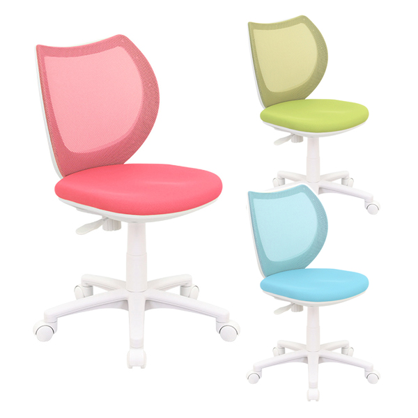 オフィスチェア/フローラル/肘なし/IR-FLO43MF-□/3色/586062