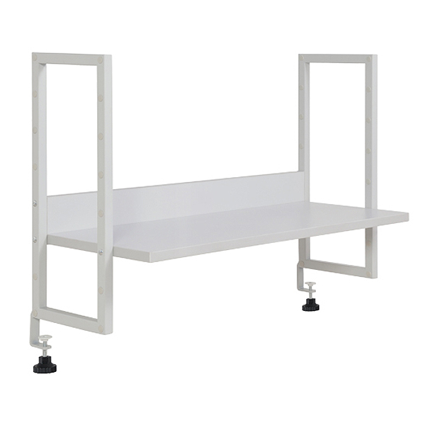 KDデスク専用机上ラック/幅1000机対応/KD-107-UT/幅955×奥行295×高さ486mm/ニューグレー/KDシリーズ/270112