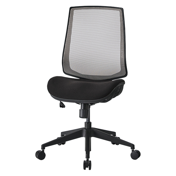 オフィスチェア/メッシュ/LVS-152/ブラック/1001983