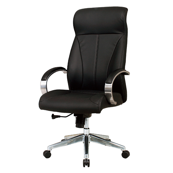 マネージメントチェア/肘付/ハイバックタイプ/PUレザー/MG-140H/ブラック/MGシリーズ/1002139