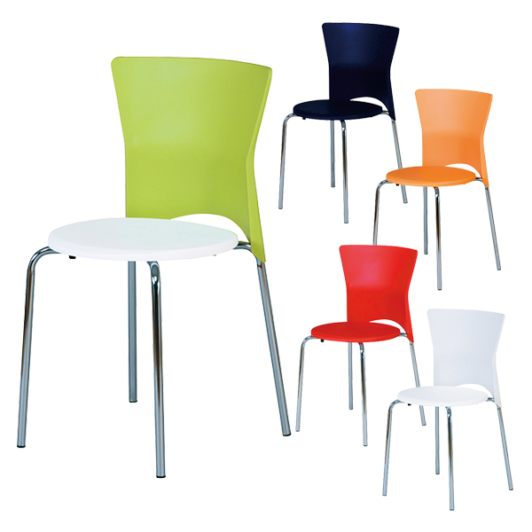 ミーティングチェア/スタッキング可/SC-20-□/5色/1002179