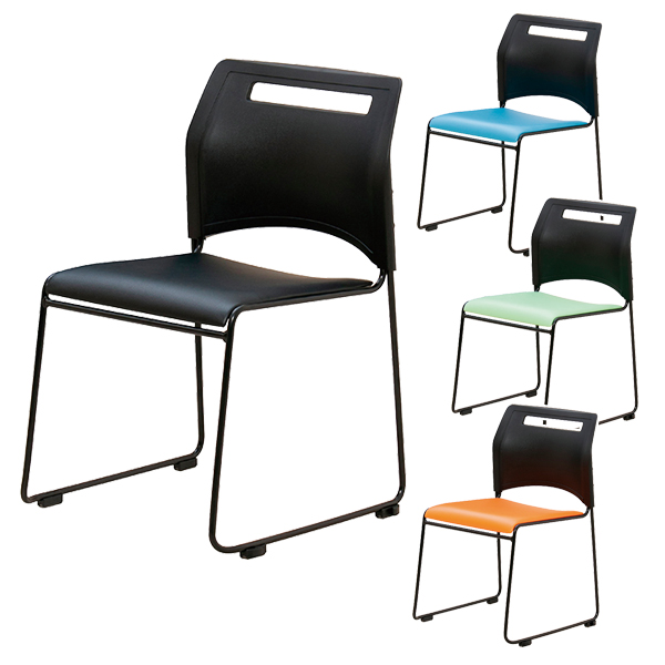 スタッキングチェア/SFIDA-B-□/4色/スフィーダシリーズ/1002153