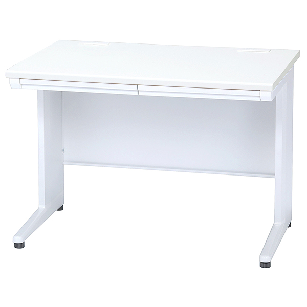 スチール平机/SIH-107C-WH/幅1000×奥行700×高さ700mm/天板ホワイト/SIHシリーズ/1001288