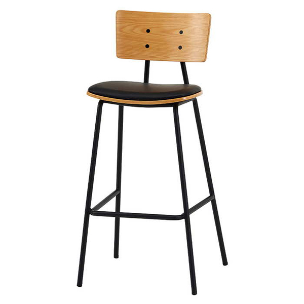 ハイスツールチェア/クッション付き/SNFH-73/SNFHシリーズ/1001961