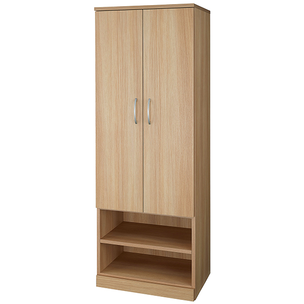 福祉施設向けワードローブ/UFW-2/幅600×奥行420×高さ1680mm/1000919