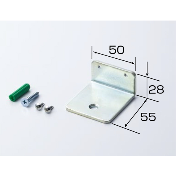 【単品購入不可】床固定金具/YKU-1/64494