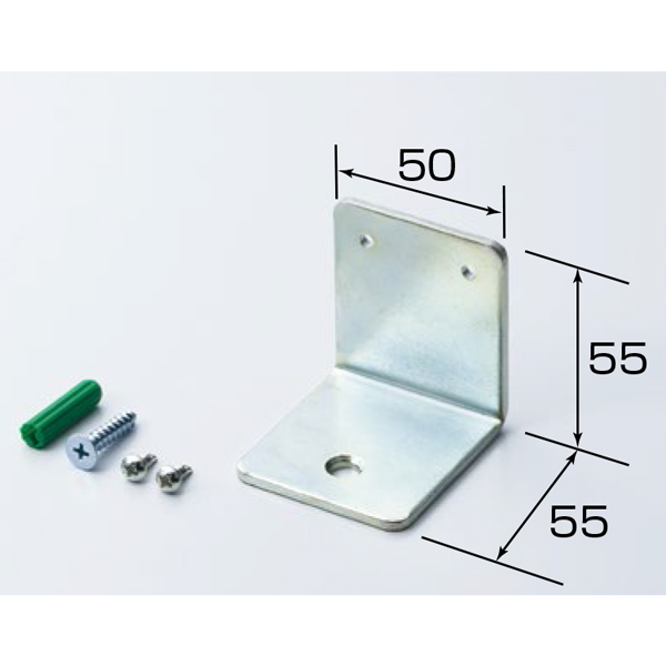 【単品購入不可】床固定金具/YKU-2/64495