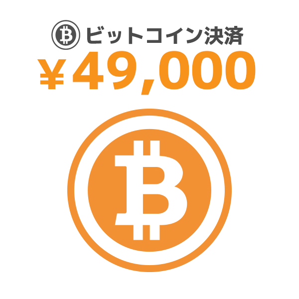 【BIT】49000/ビットコイン決済/9600096