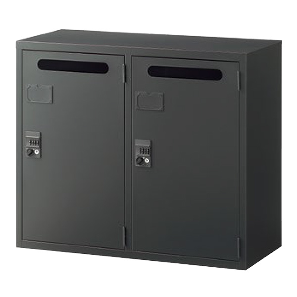 ロッカー 黒色 書庫 スチール書庫 幅900×奥行400×高さ750mm