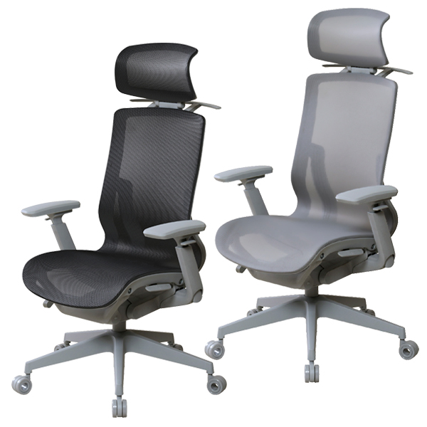 オフィスチェア/オールメッシュ/肘付/CKS1-□/2色/1002105