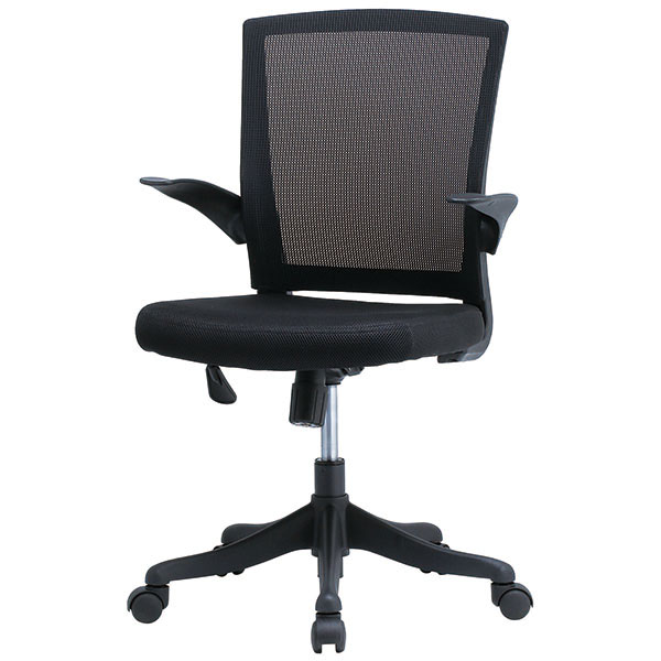 オフィスチェアーエクストラ　肘付 (ブラック) オフィスチェア/肘付/FEM-14A/FEMシリーズ/1000039