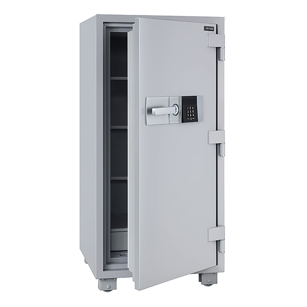耐火金庫/テンキータイプ/耐火2時間/耐工具15分/A4用紙収納可能/170リットル/FRCF-300E/幅610×奥行631×高さ1310mm/グレー/FRCFシリーズ/1001832