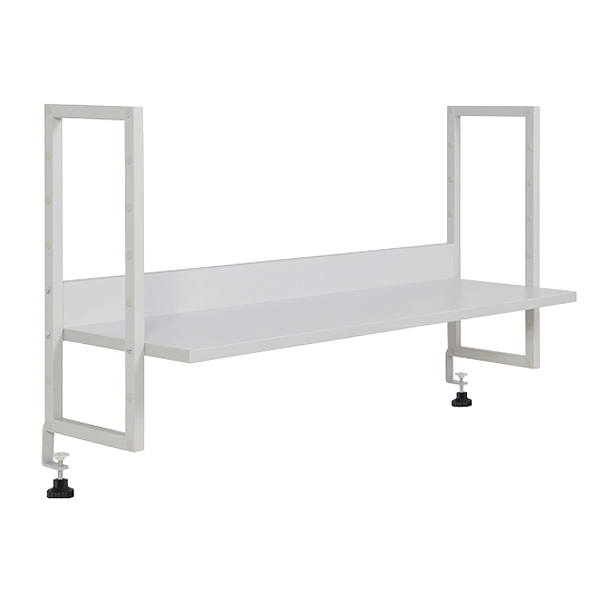 スチール片袖机/KDW-127S/幅1200×奥行700×高さ700mm/ホワイト/KD