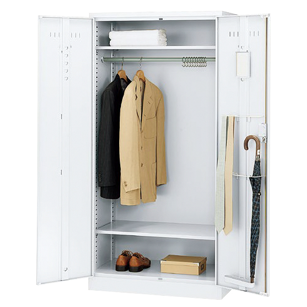 ワードローブ/LKW-N365/幅880×奥行515×高さ1790mm/ホワイト/SLDWシリーズ/75346