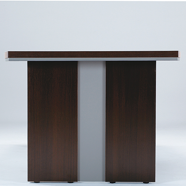 会議用テーブル/MTB-2411/幅2400×奥行1100×高さ720mm/ダークブラウン