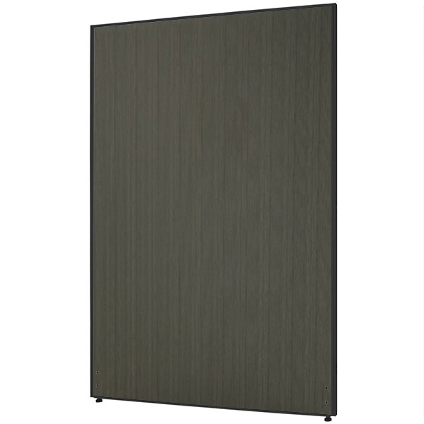 ローパーティション/メラミンタイプ/ブラックフレーム/PW1218-B-DG/高