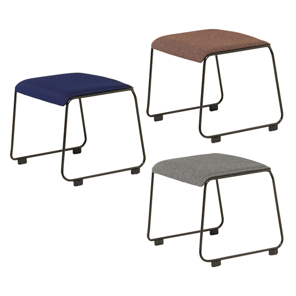 多目的スツール/スタッキング可/布張り/SFS-430F-□/3色/1002200