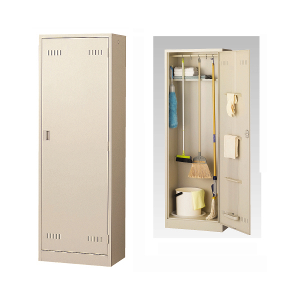 掃除道具入れ/スイッパー/SWA-600/幅600×奥行400×高さ1790mm/ニュー