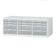 書庫内プラスチックキャビネット/RW-B4PC/幅856×奥行400×高さ318/ホワイト/クウォールRWシリーズ/62593