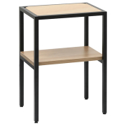 電話台/ワイドタイプ/中棚付き/ALT-0535TS-□/幅500×奥行350×高さ720mm/2色/ALetto/アレットシリーズ/270371