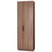 役員用家具/ワードローブ/FMS-WR1850/幅600×奥行400×高さ1850mm/木目ウォールナット/FMSシリーズ/1002017