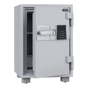 耐火金庫/テンキータイプ/耐火1時間/A4用紙収納可能/49リットル/FRCF-100E/幅452×奥行525×高さ675mm/グレー/FRCFシリーズ/1001824