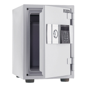 耐火金庫/テンキータイプ/耐火1時間/タテ型/A4用紙収納可能/25リットル/FRST-50TE/幅226×奥行308×高さ366mm/グレー/FRSTシリーズ/1001822