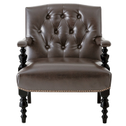 アームチェア/IWM-541LBR/ブラウン/80025