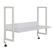 KDデスク専用机上ラック/幅1000机対応/KD-107-UT/幅955×奥行295×高さ486mm/ニューグレー/KDシリーズ/270112