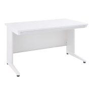 スチール平机/KDW-127H/幅1200×奥行700×高さ700mm/ホワイト/KDシリーズ/270038