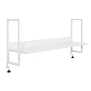 KDデスク専用机上ラック/幅1400机対応/KDW-147-UT/幅1355×奥行295×高さ486mm/ホワイト/KDシリーズ/270160