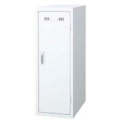 パーソナルミニロッカー/シリンダー錠/LKP-W1-S/幅317×奥行515×高さ896mm/ホワイト/LKPシリーズ/88552