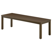 応接家具/センターテーブル/MKLT-1545CT-DB/幅1500×奥行445×高さ450mm/ダークブラウン/レクトシリーズ/418037