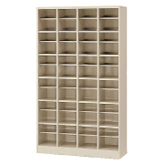 4列6段24人用/オープンタイプ/中板付SBN-24