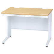 スチール平机/SIH-107C-NA/幅1000×奥行700×高さ700mm/天板ナチュラル/SIHシリーズ/1001289