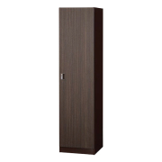 1人用ロッカー/鍵付/SLJ-1M-□/幅450×奥行515×高さ1800mm/ダークブラウン/SLJシリーズ/88566